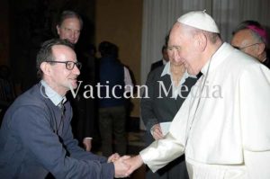 Rencontre avec pape François - Fondation de la Frat de Job
